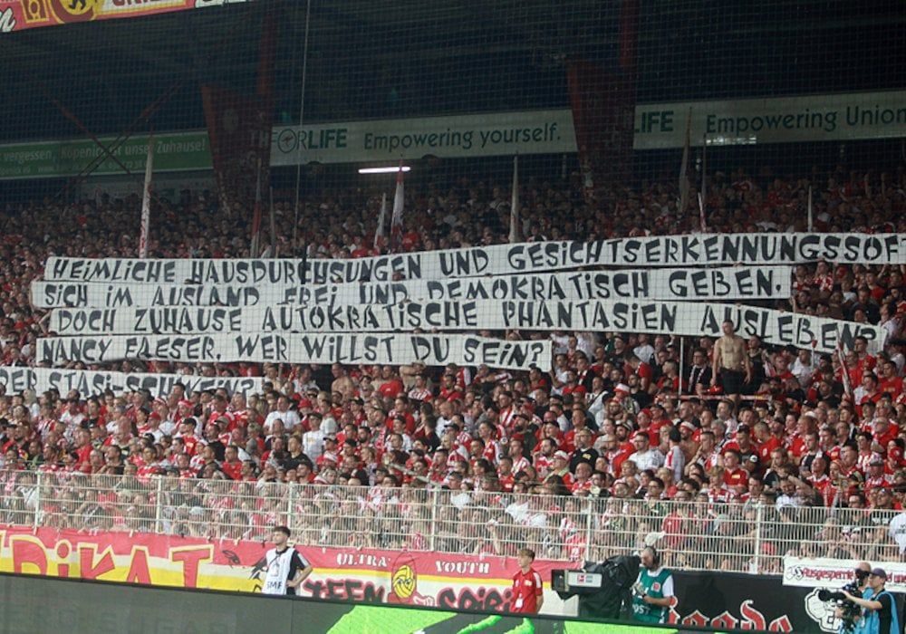 Bundesverband der Fanhilfen zum geplanten Treffen der Innenminister mit Nancy Faeser zum Thema Sicherheit im Stadion: „Wieder einmal wird über und nicht mit den Fans gesprochen“