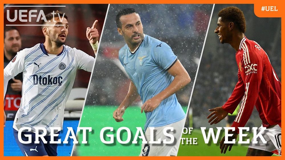 #UEL Great Goals Matchday 2 | Tadić, Pedro, Rashford…