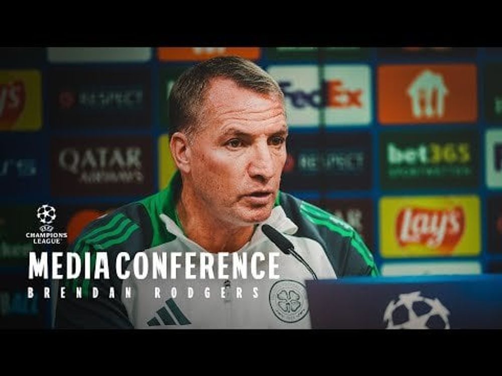 Full Celtic Media Conference | Celtic Manager Brendan Rodgers ahead of #DortmundCeltic