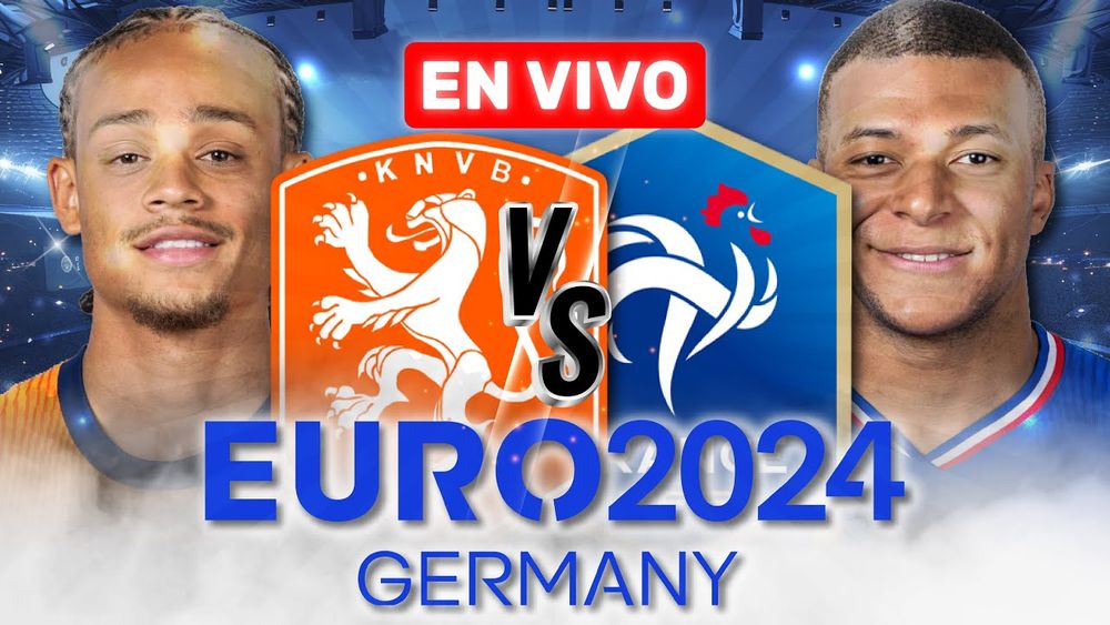 HOLANDA vs FRANCIA 🔴 EN VIVO | JORNADA 2 – GRUPO D – EURO 2024 | 🎙️ ¡NARRACIÓN TOP!