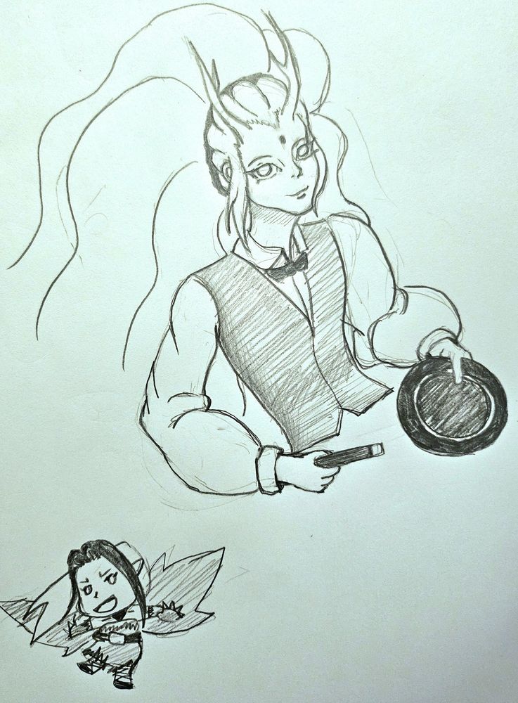 Yes Saya's costume is supposed to be Illusen. Kannon is just a magician 🎩 ✨️ 