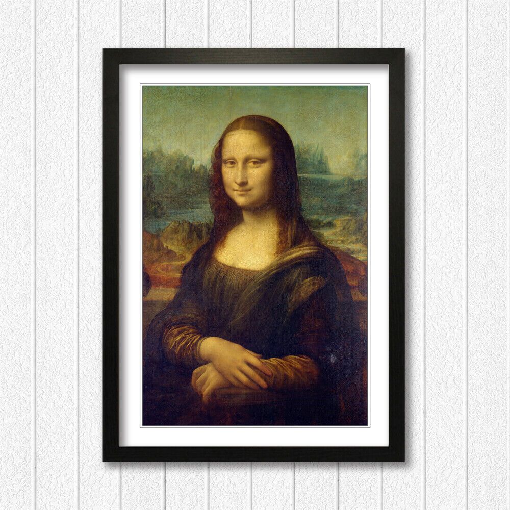 A Mona Lisa reproduction (basically a poster). 