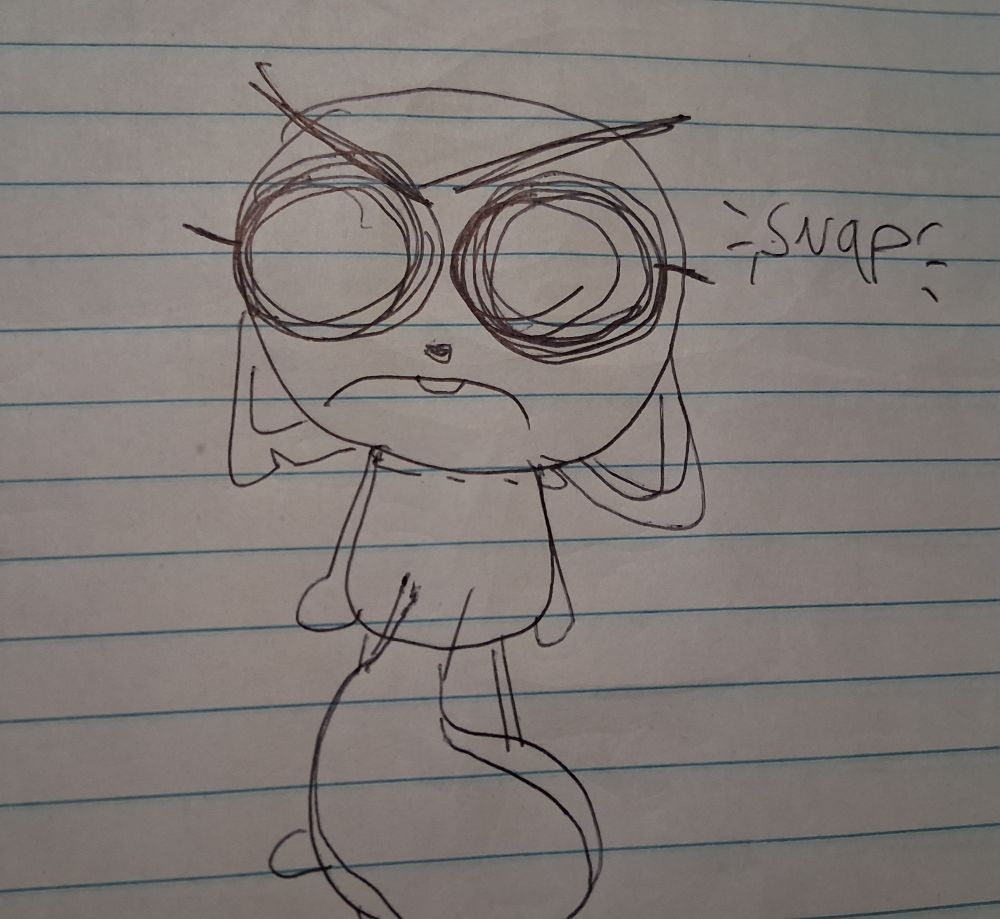 A very pissed off Kiff