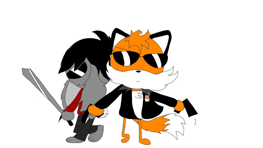 Brendon & Scarlet looking badass