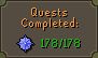 Completed all 178 quests in Old School RuneScape