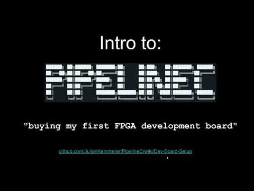 Introduction to PipelineC