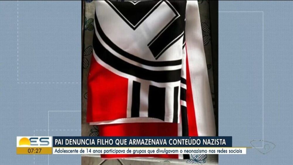 Pai denuncia filho de 14 anos à polícia no ES após descobrir participação em grupos neonazistas