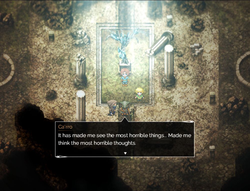 Discovering an ancient temple, buried beneath the earth.