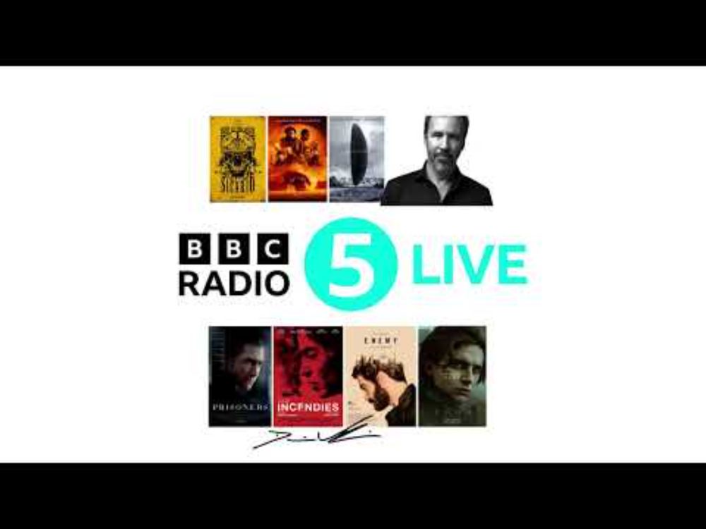 LIVE AND LET FIVE - Talking Denis Villeneuve's New Bond Appointment on BBC FIVE LIVE