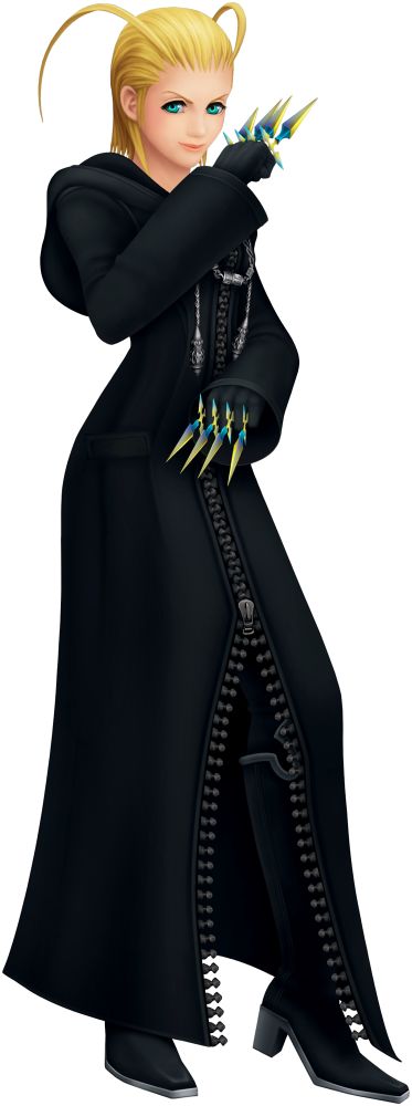 Larxene- kingdom hearts series 