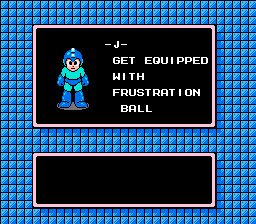 get equipped with frustration ball