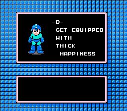 get equipped with thick happiness