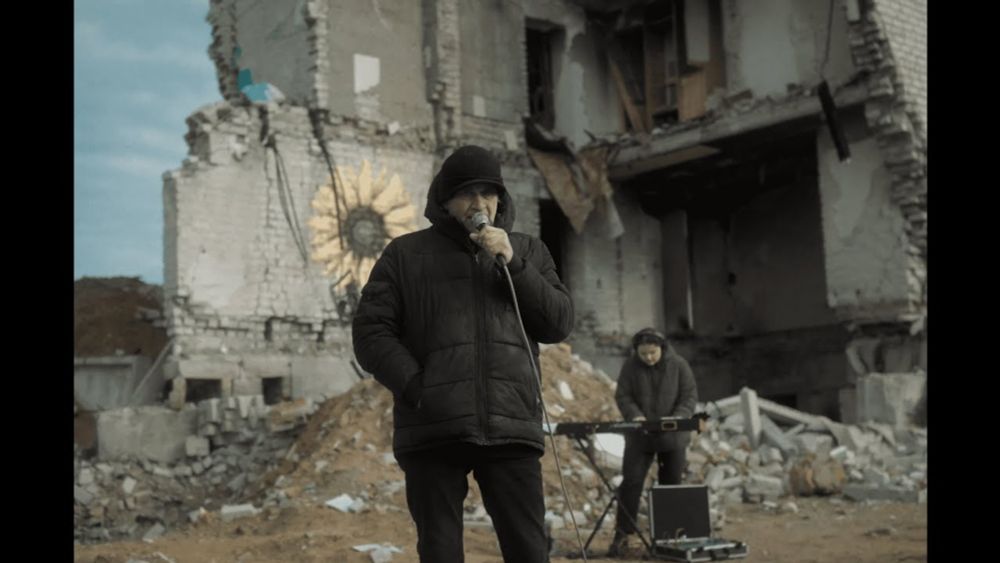 Michael Kocáb & Anastasiia Shcherbakova: Sebastián - live in Izyum, January 2024