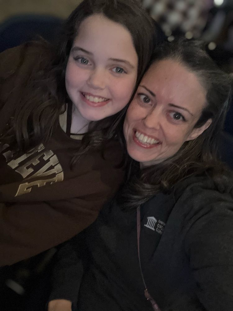 Amanda Pohl and youngest child. 