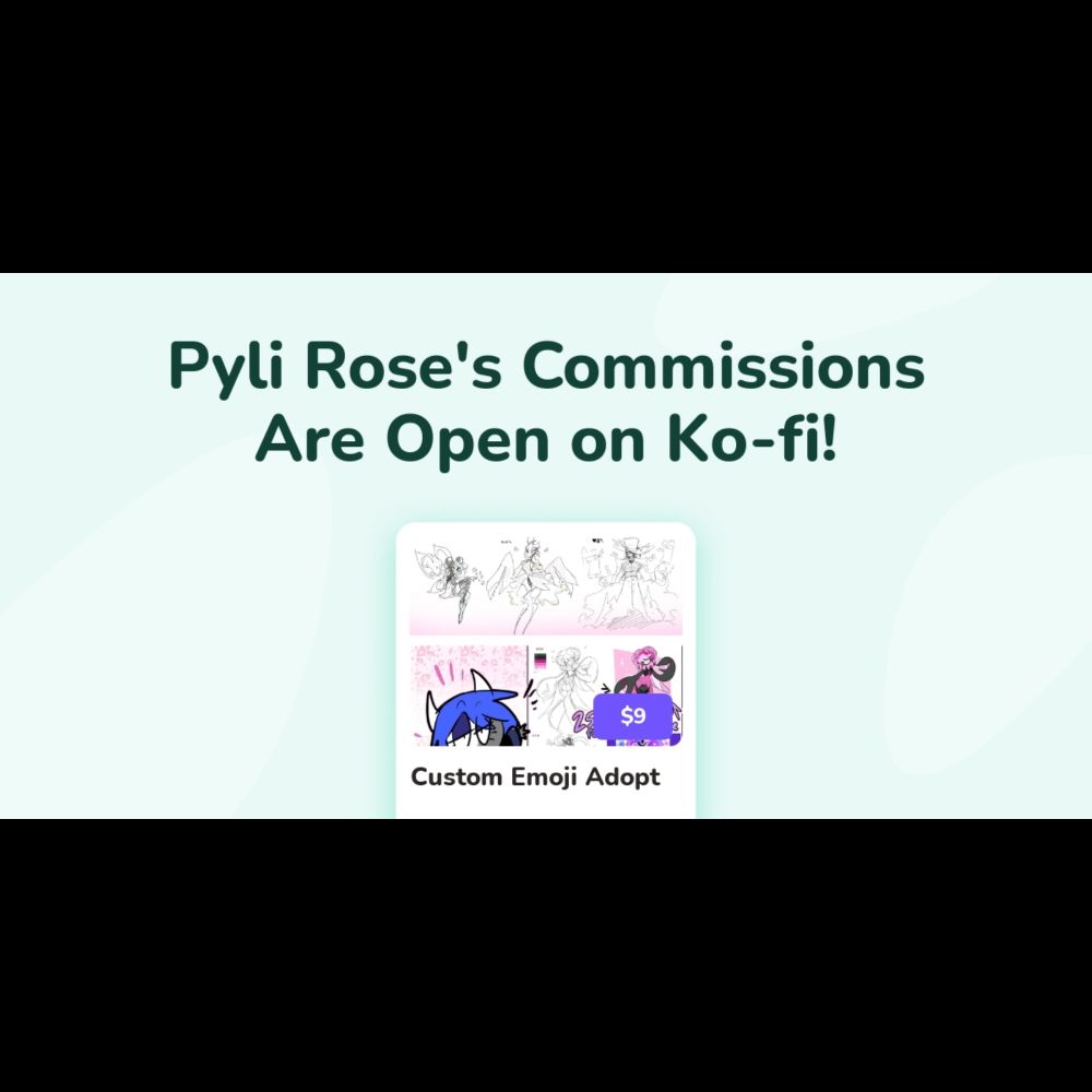 Pyli Rose's Ko-fi Commissions