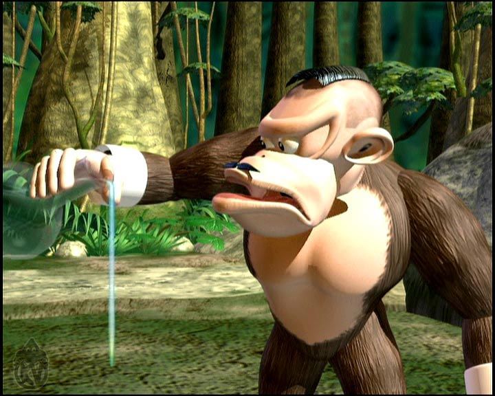 Bluster Kong from Donkey Kong Country Tv series