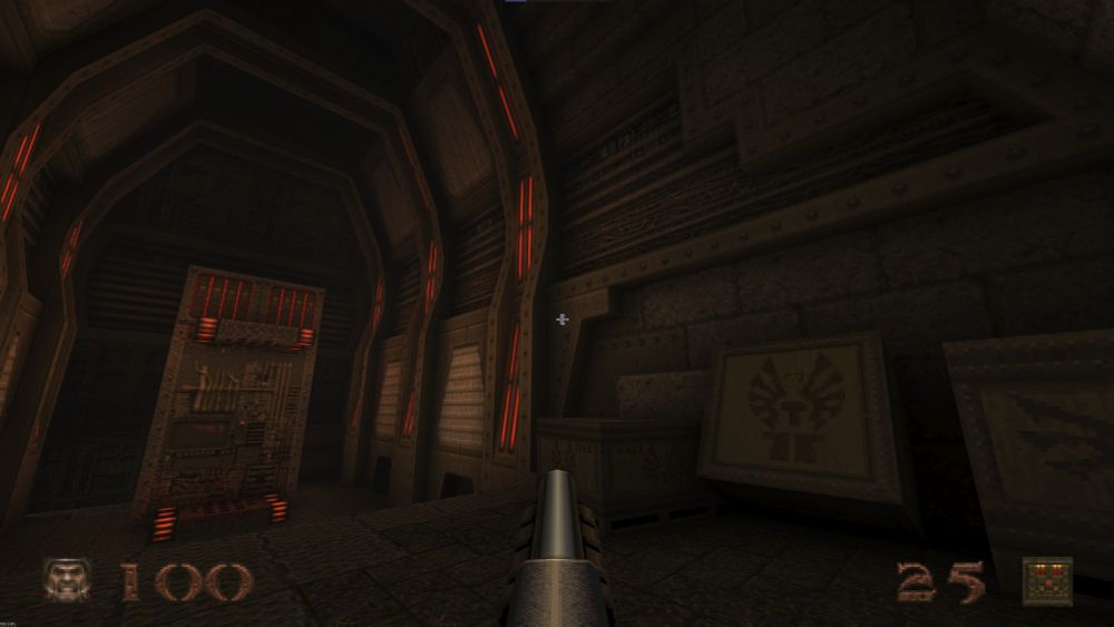 entrance to the teleporter to level 1 of dimension of the past