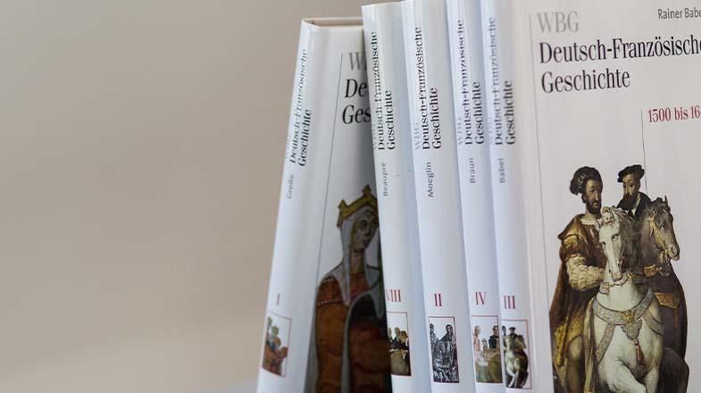 Couverture des volumes allemands de l'histoire franco-allemande