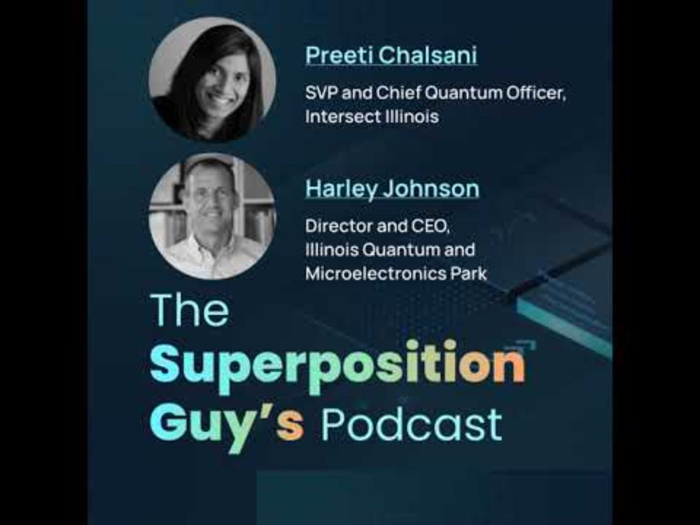 Preeti Chalsani and Harley Johnson, Illinois Quantum and Microelectronics Park