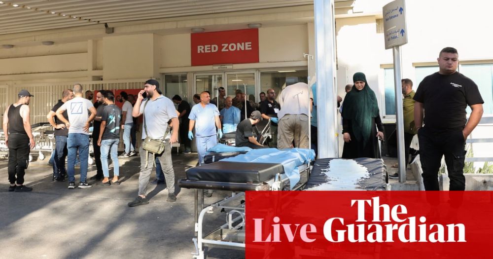 At least eight killed and thousands injured in Lebanon pager explosions, says health minister – Middle East crisis live