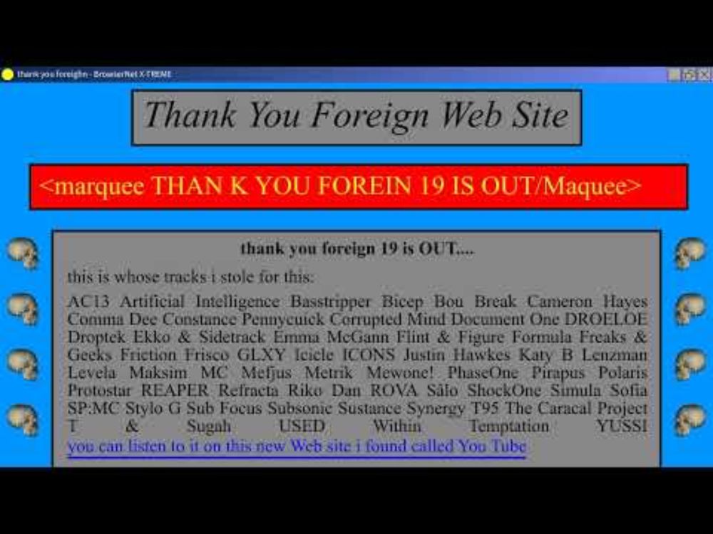 thank you foreign 19 (drum and bass mix 19)