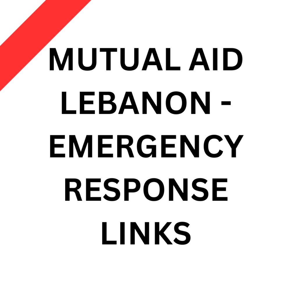 Mutual Aid Lebanon – Emergency Response