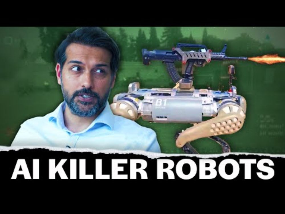 Israel killed Palestinians with AI robots, now everyone wants them
