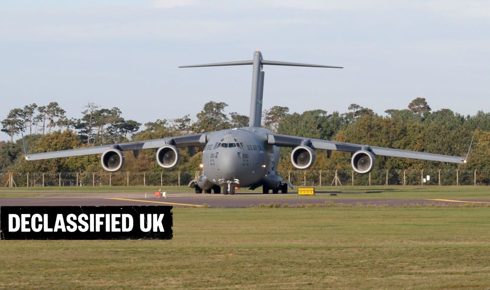 Nukewatch UK explains how it tracked the bombs being flown across the Atlantic.
