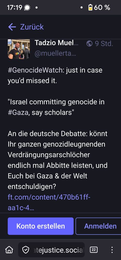 Tadzio Müller, Klimaaktivist mit seinem zweitliebsten Thema: Israel. 