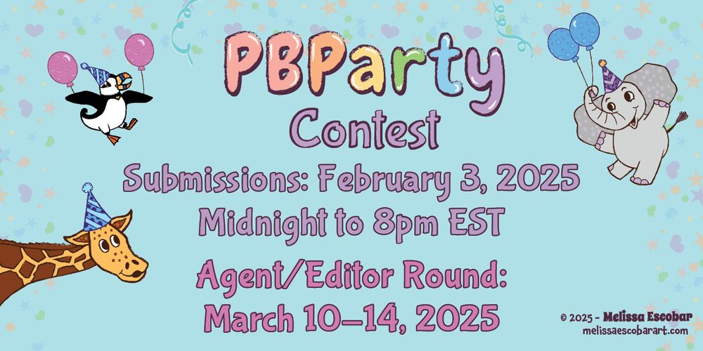 Picture Book Party Contest submission day.