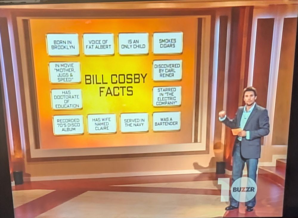 A Bill Cosby category on 2007's "Temptation: The New Sale of the Century."