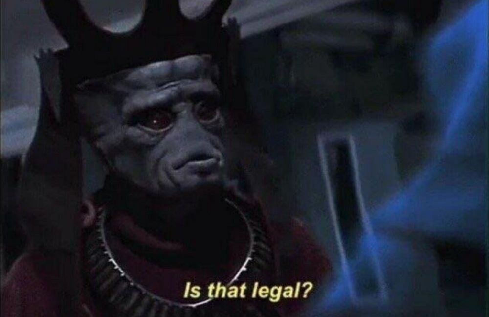 star wars prequel "is that legal?" meme