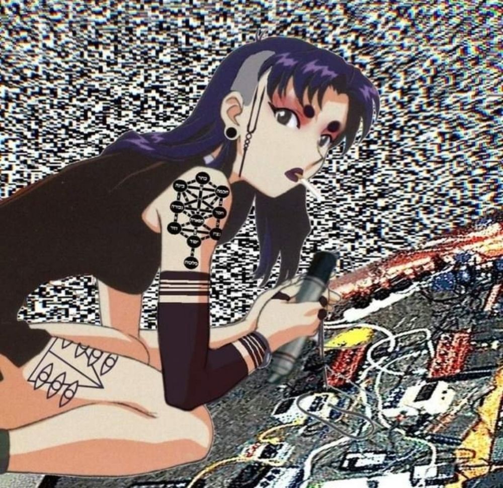 Misato as a noise musician