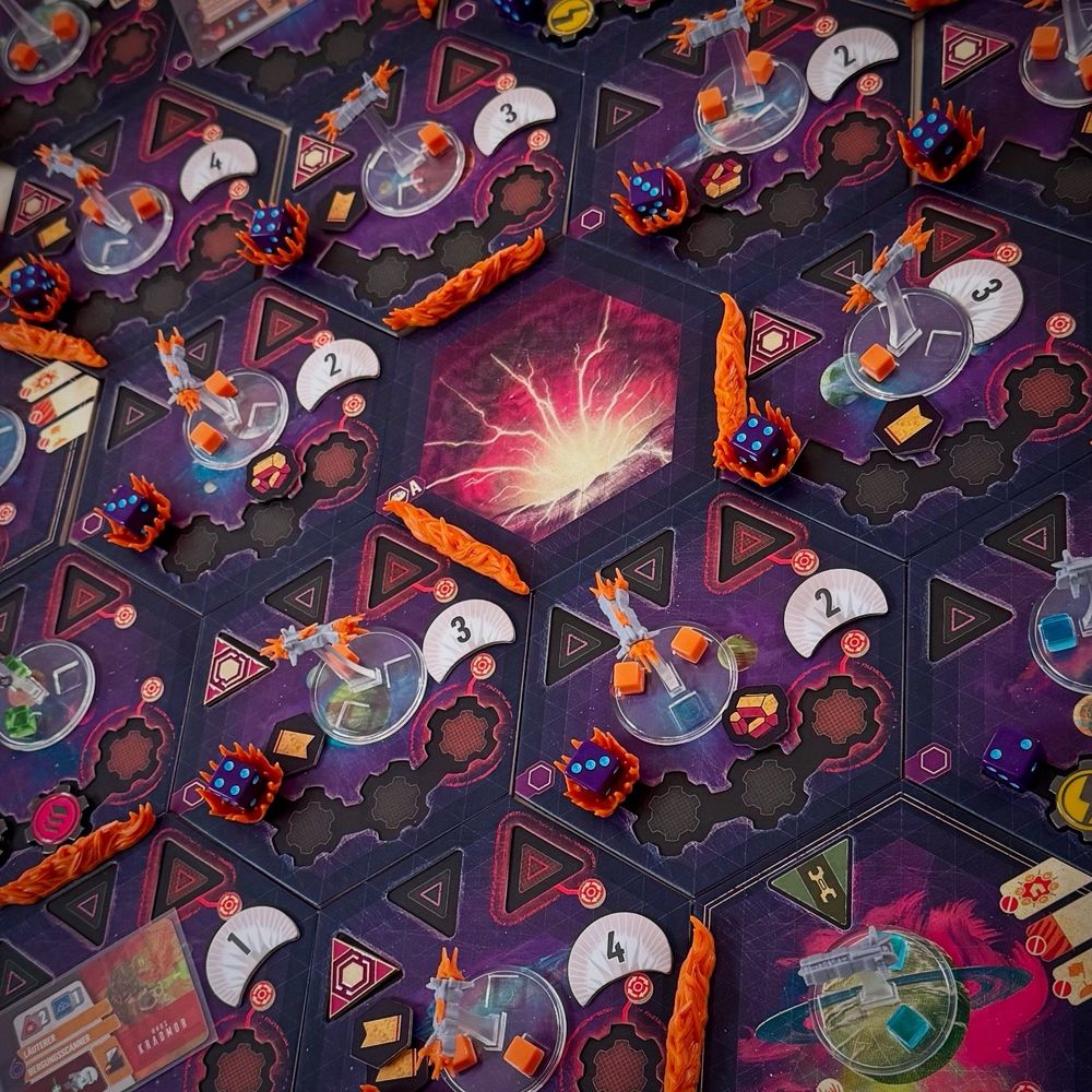 Detailansicht Brettspiel Voidfall