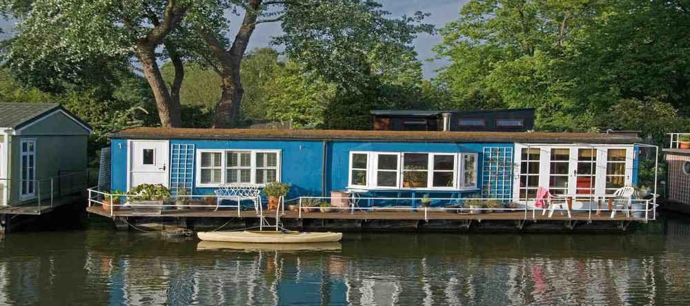 Leben auf dem Hausboot