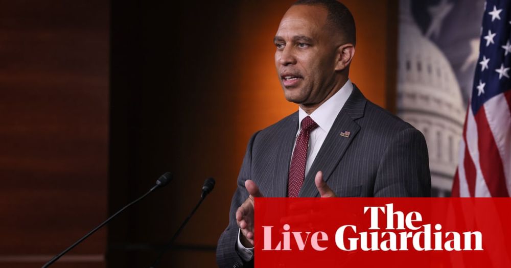 Hakeem Jeffries says he met with president; big Democratic donors reportedly freeze money in objection to Biden candidacy – live