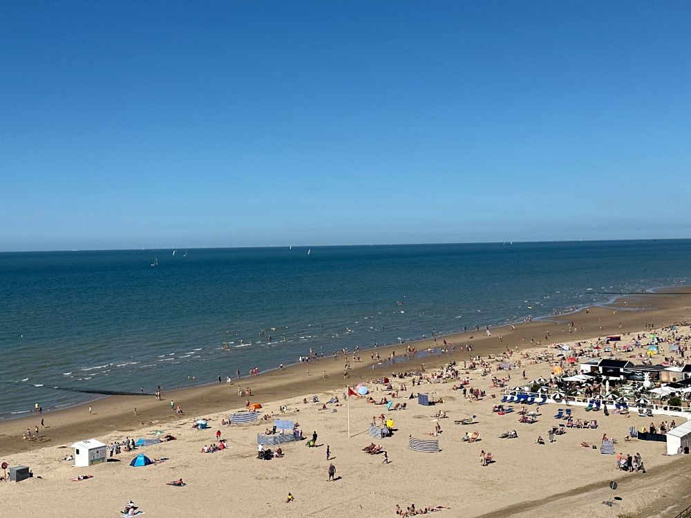 Middelkerke Zeedijk, Middelkerke, Belgium.