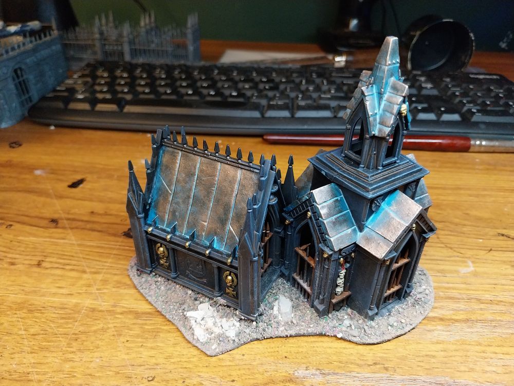 Garden of morr crypt puece of scenery for age of sigmar