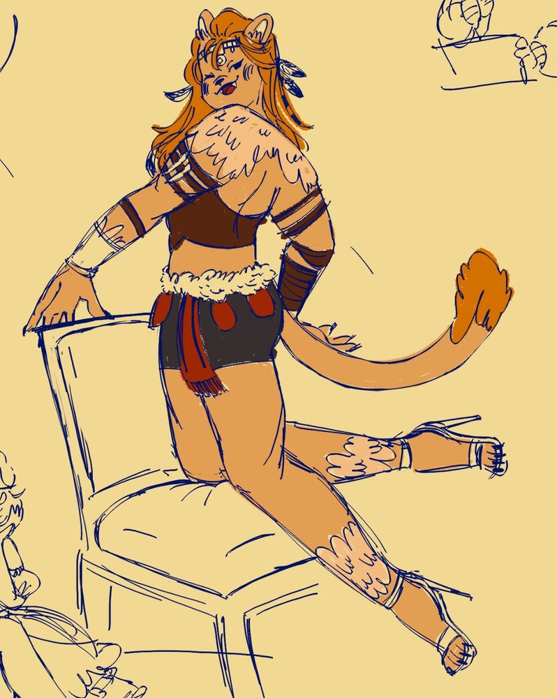 wuk lamat pinup non revealing but she is wearing high heels