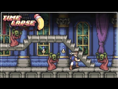 PIXEL ART of Castlevania Rondo of blood [TIME LAPSE - MOCKUP]