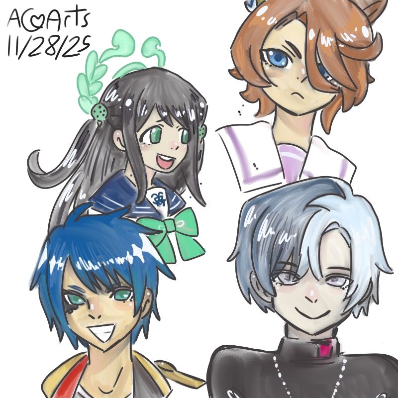 Airi from Blue Archive.
Narita Taishin from Uma Musume.
Deuce from Twisted Wonderland.
Toya from Project Sekai.