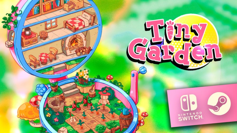 Tiny Garden, build your own magical garden inside a 90s toy