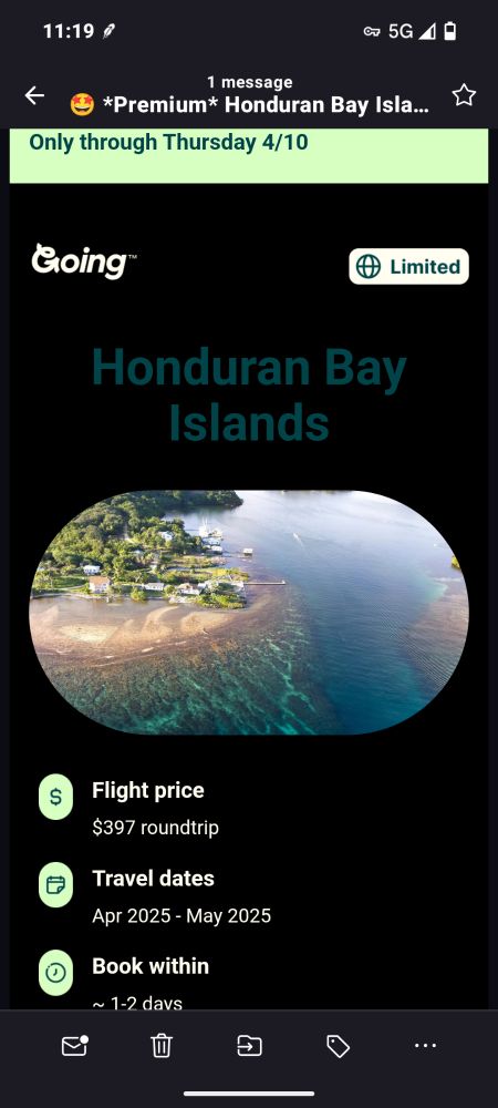 Going Honduran Bay Islands