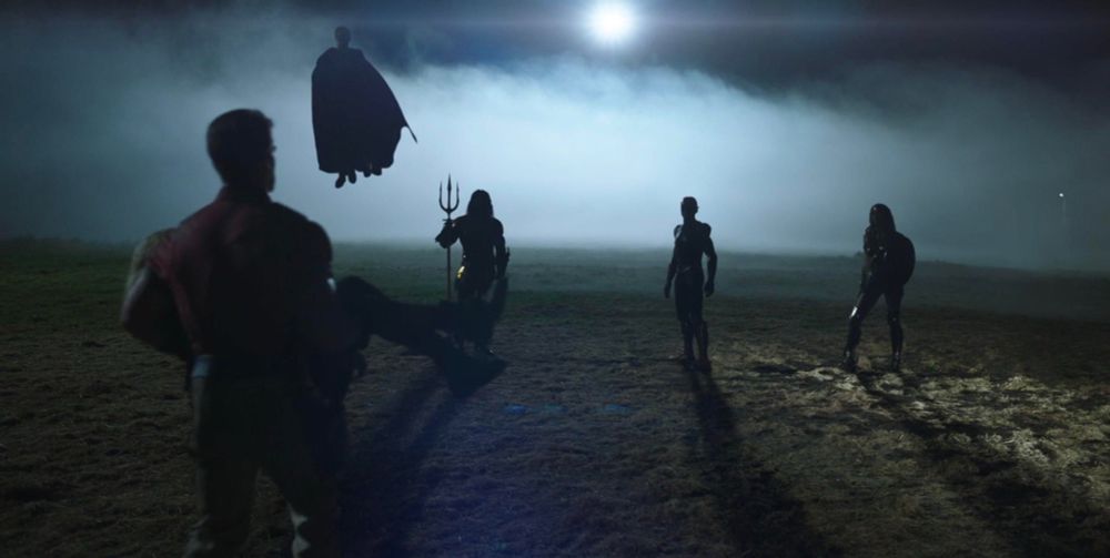 In defiance of Derek’s decree, observe an image of the last appearance of Zack Snyder’s version of Superman in the Peacemaker finale.