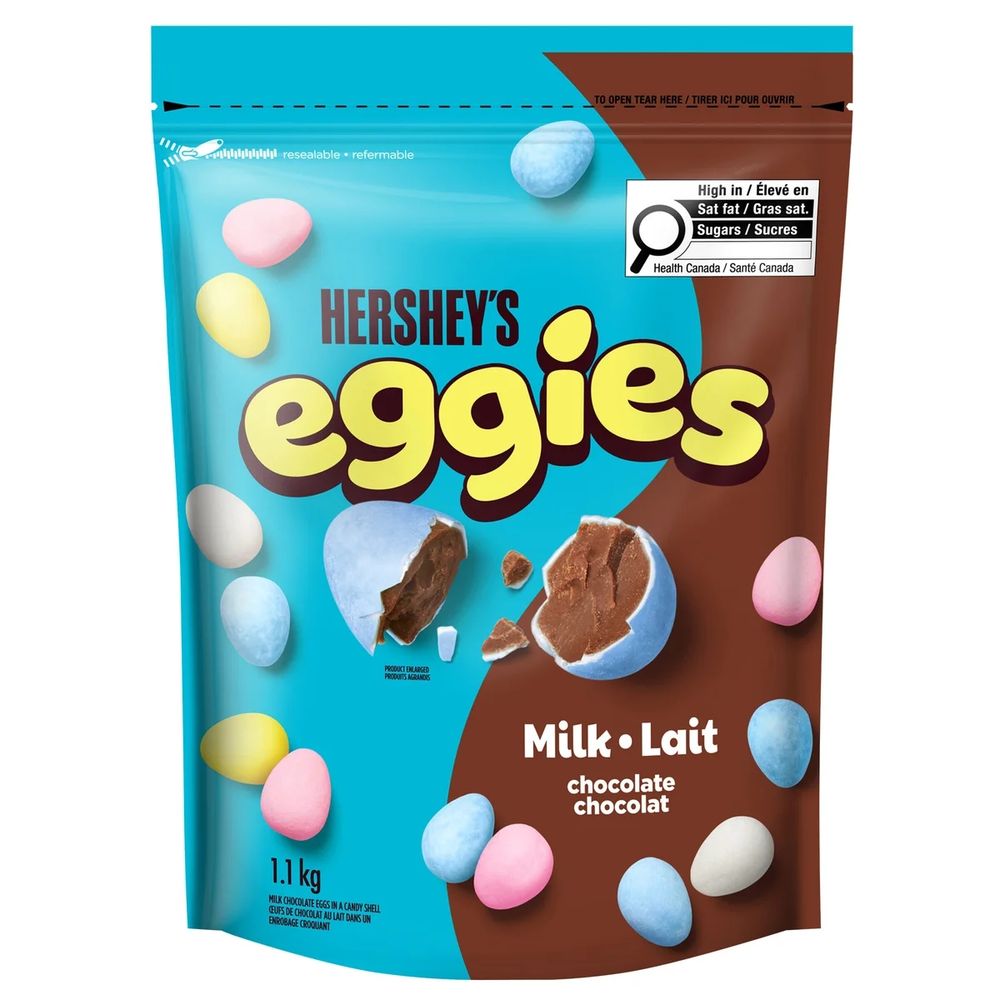 A bag of Hershey Eggies, which maybe we can have adventures with
