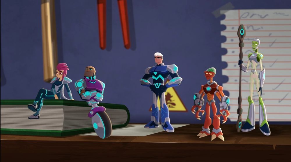 The Micronauts chilling
