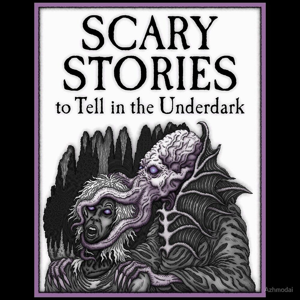 Scary Stories to Tell in the Underdark. A mind flayer captures a drow to devour her brain.