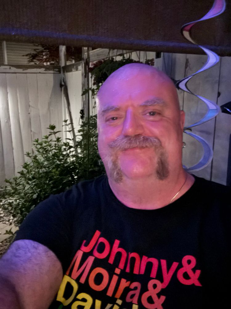 Man outside selfie