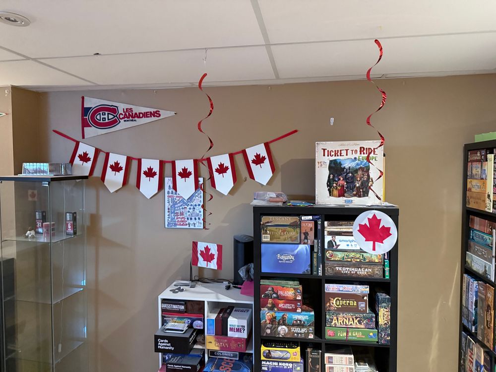 Canada day decor