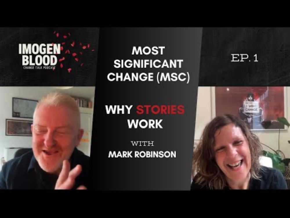Deeper Into Story: Most Significant Change in the Arts and Cultural Sector with Mark Robinson.